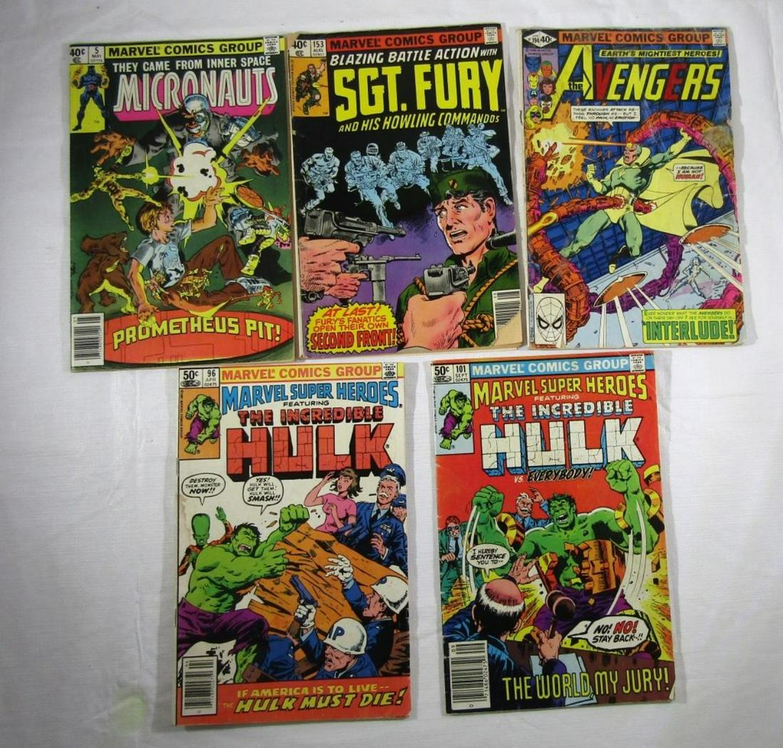 (5) MARVEL COMIC BOOKS 1979-1981 (1 of 6)