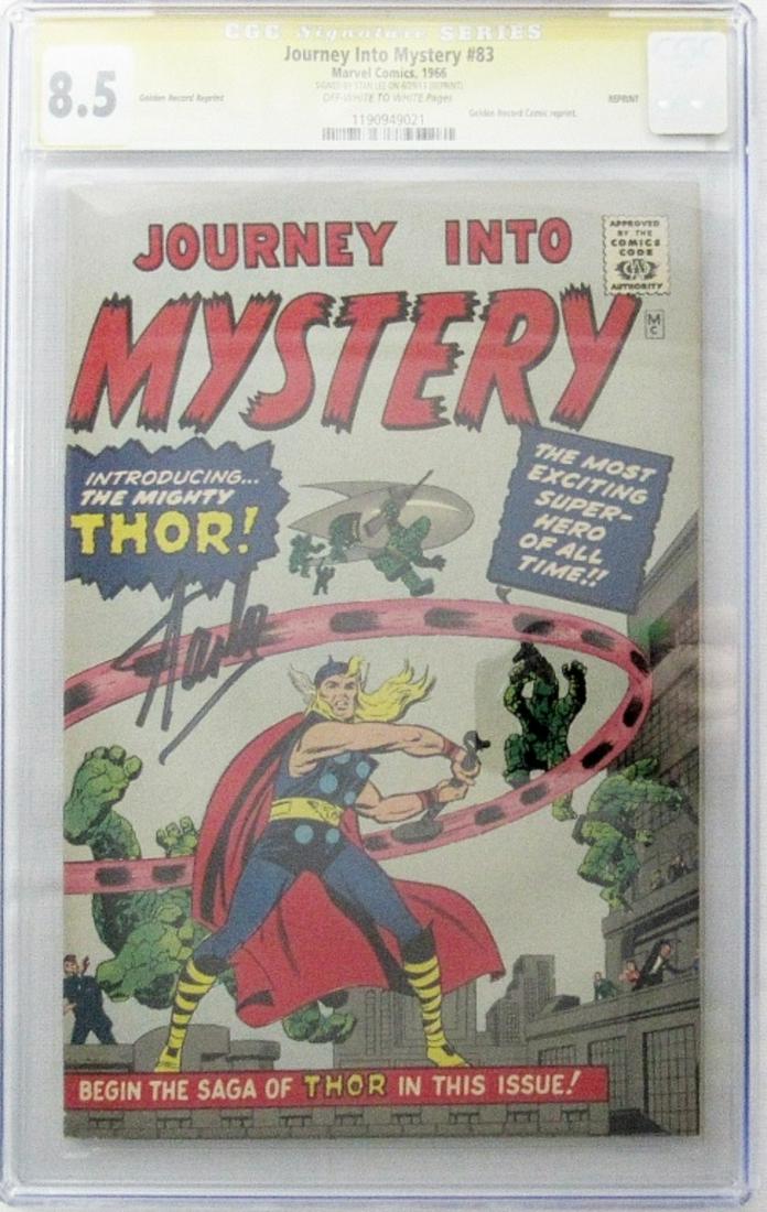 CGC SIGNATURE SERIES STAN LEE SIGNED COMIC (1 of 3)