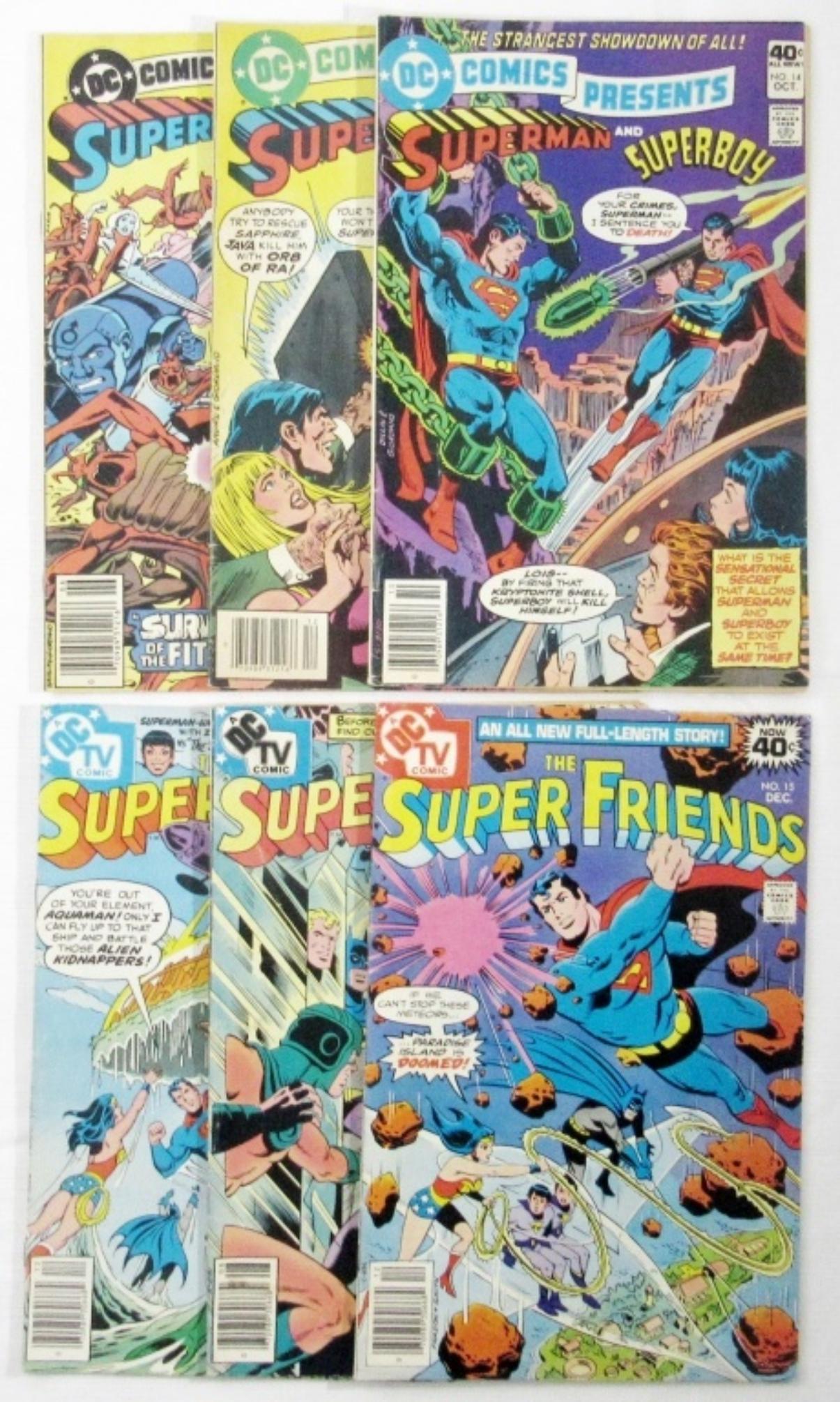 (6) DC COMIC BOOKS BRONZE AGE LOT (1 of 2)