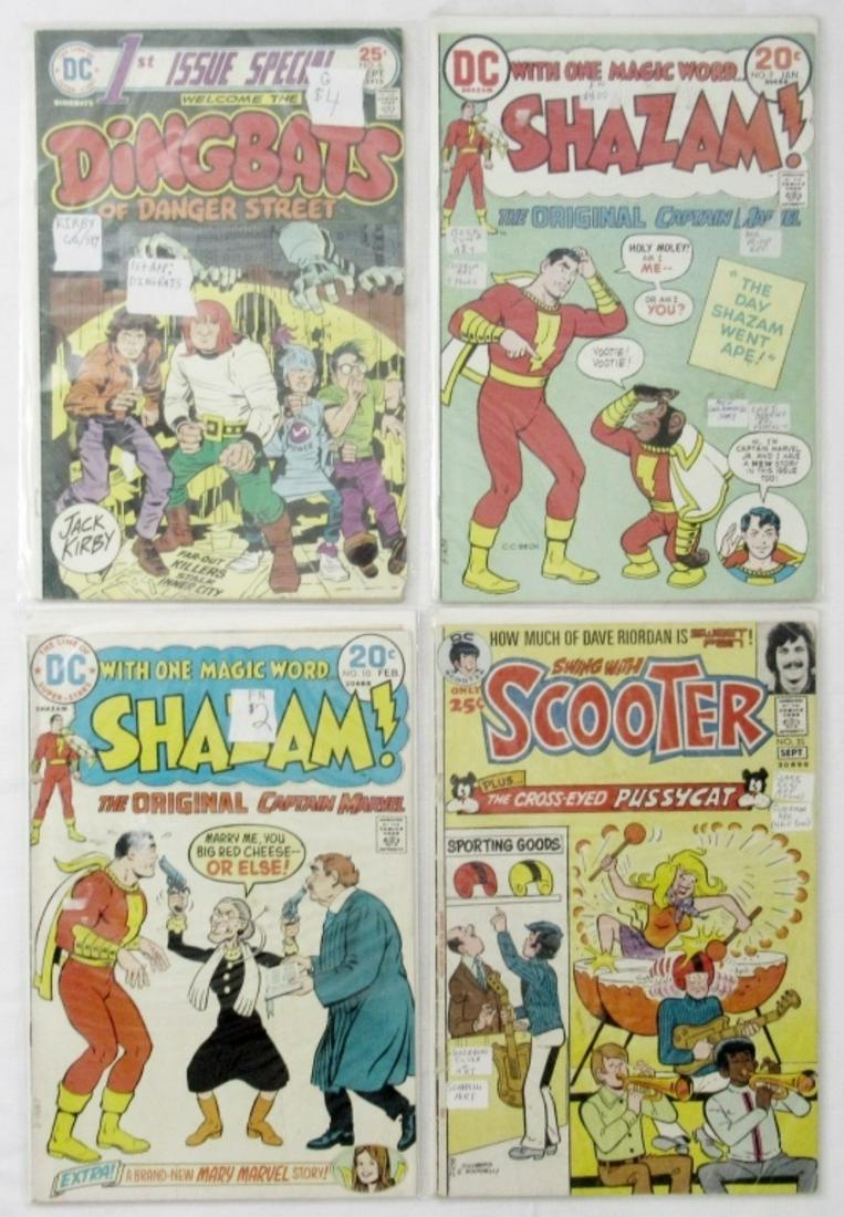 (4) DC COMICS - SHAZAM #9 & #10, SCOOTER #35 (1 of 2)