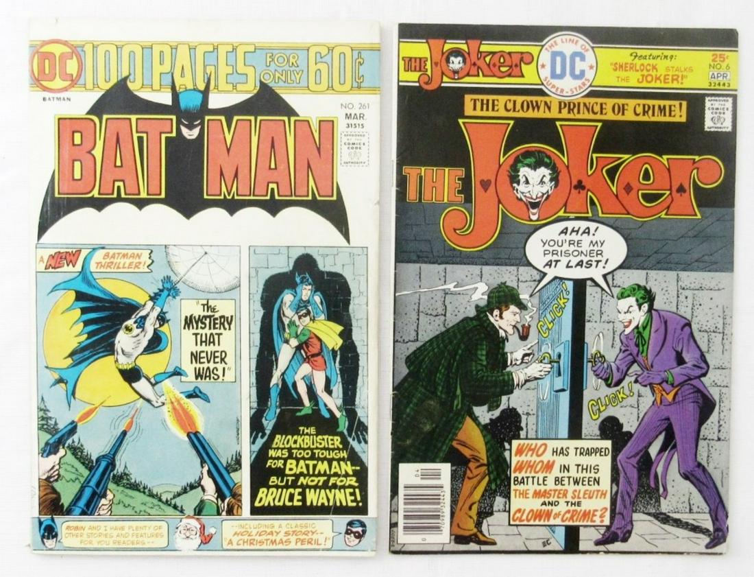 BATMAN #261 MARCH 1975 DC: 100 PAGE SPECIAL! ROBIN! BLOCKBUSTER plus THE JOKER #6