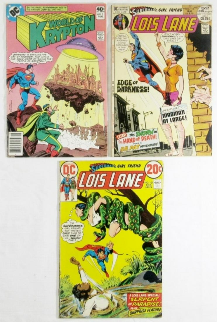 (2) DC LOIS LANE 1972 #118 & 1973 #129 plus (1 of 3)