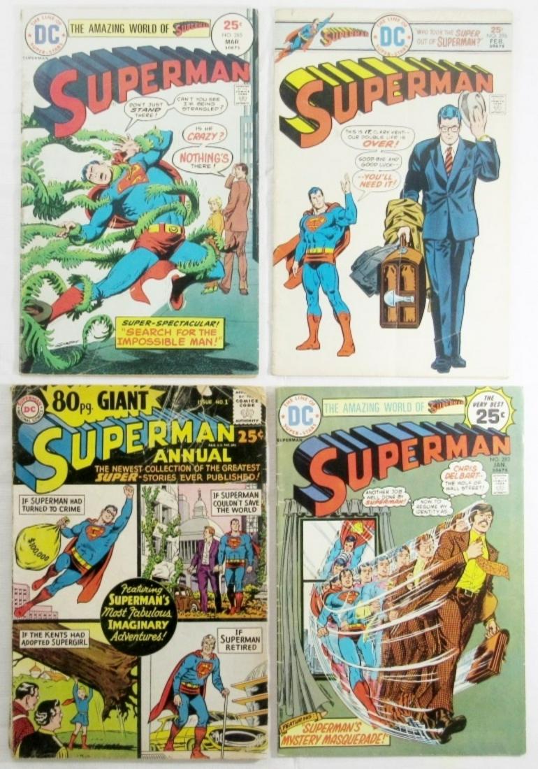 (4) SUPERMAN DC COMICS 1964 #1 GIANT ISSUE GOOD, (1 of 3)