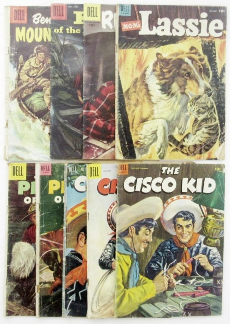 MILDEW LOT: (9) DELL WESTERN's (1 of 4)