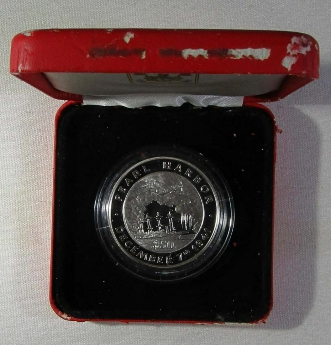 2006 Remember Pearl Harbor 65th Anniversary 1 Oz .999