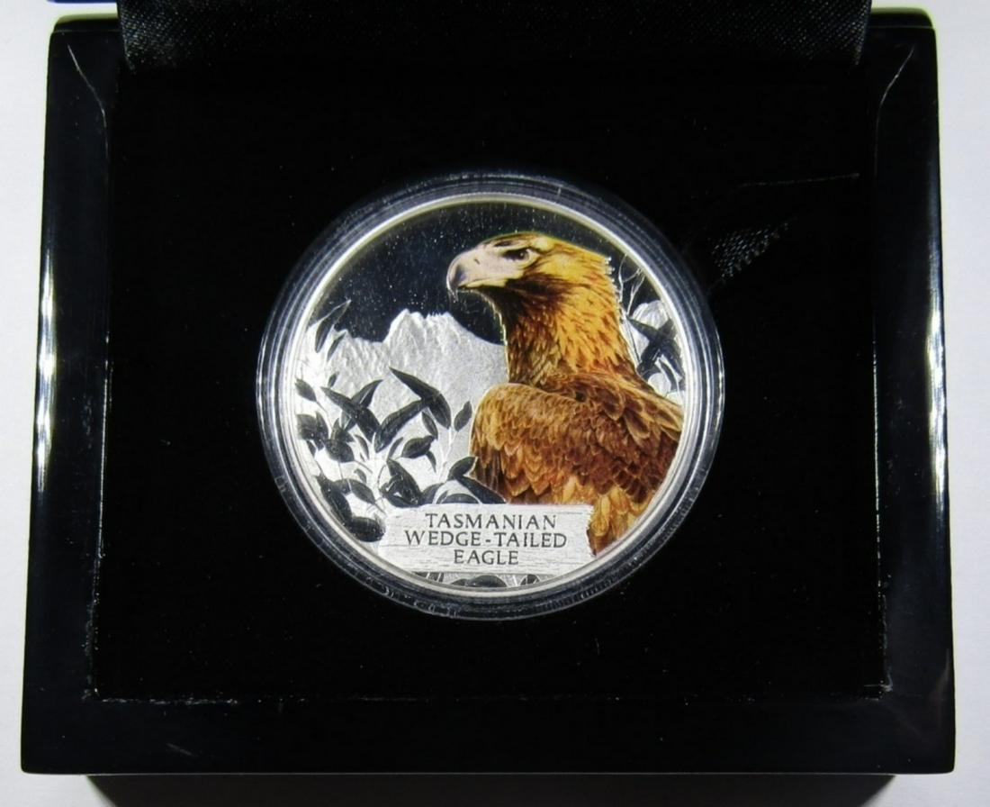 2012 TASMANIAN WEDGE-TAILED EAGLE SILVER (1 of 4)