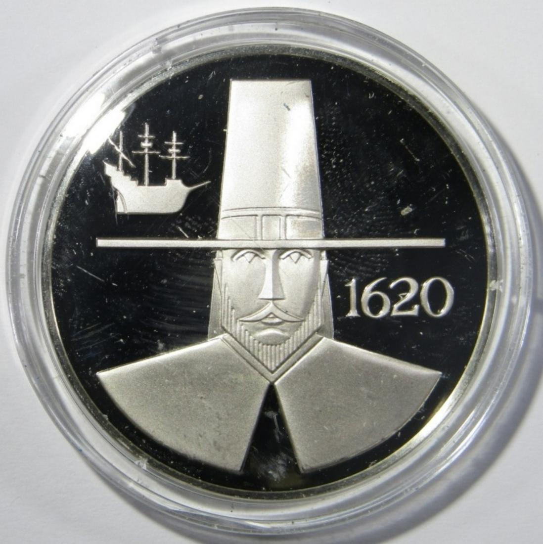 MASSACHUSETTS STERLING SILVER STATE COMMEM (1 of 2)