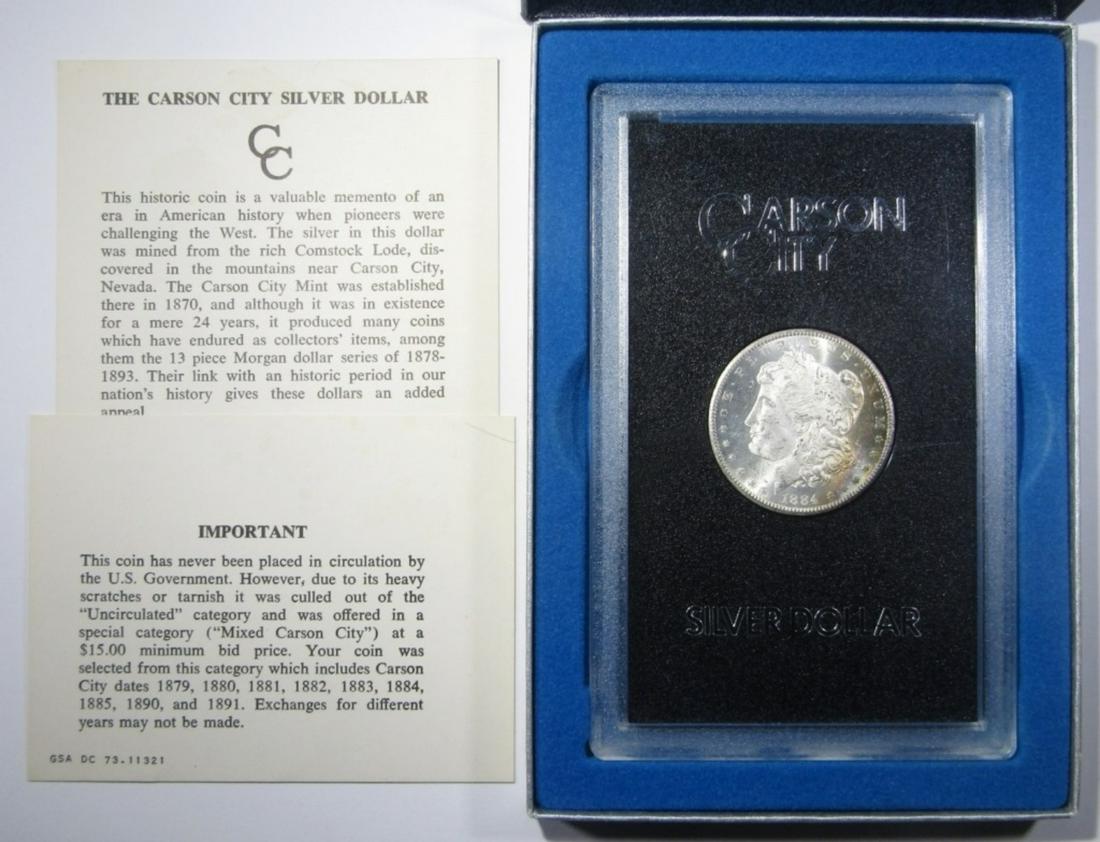 1884-CC GSA MORGAN DOLLAR IN BOX (1 of 6)