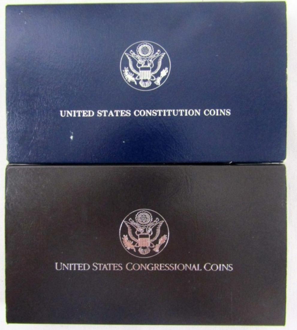 (2) U.S. PROOF COMMEMS IN OGP W/ COAs (1 of 3)