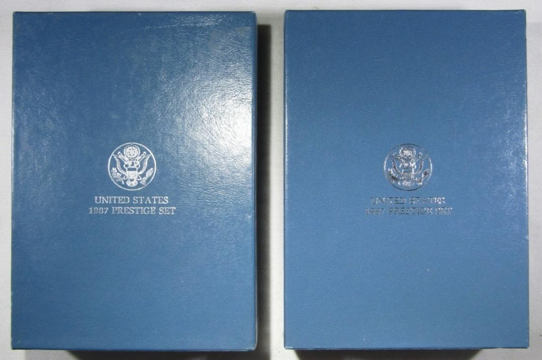 (2) 1987 U.S. MINT PRESTIGE PROOF SETS (1 of 2)