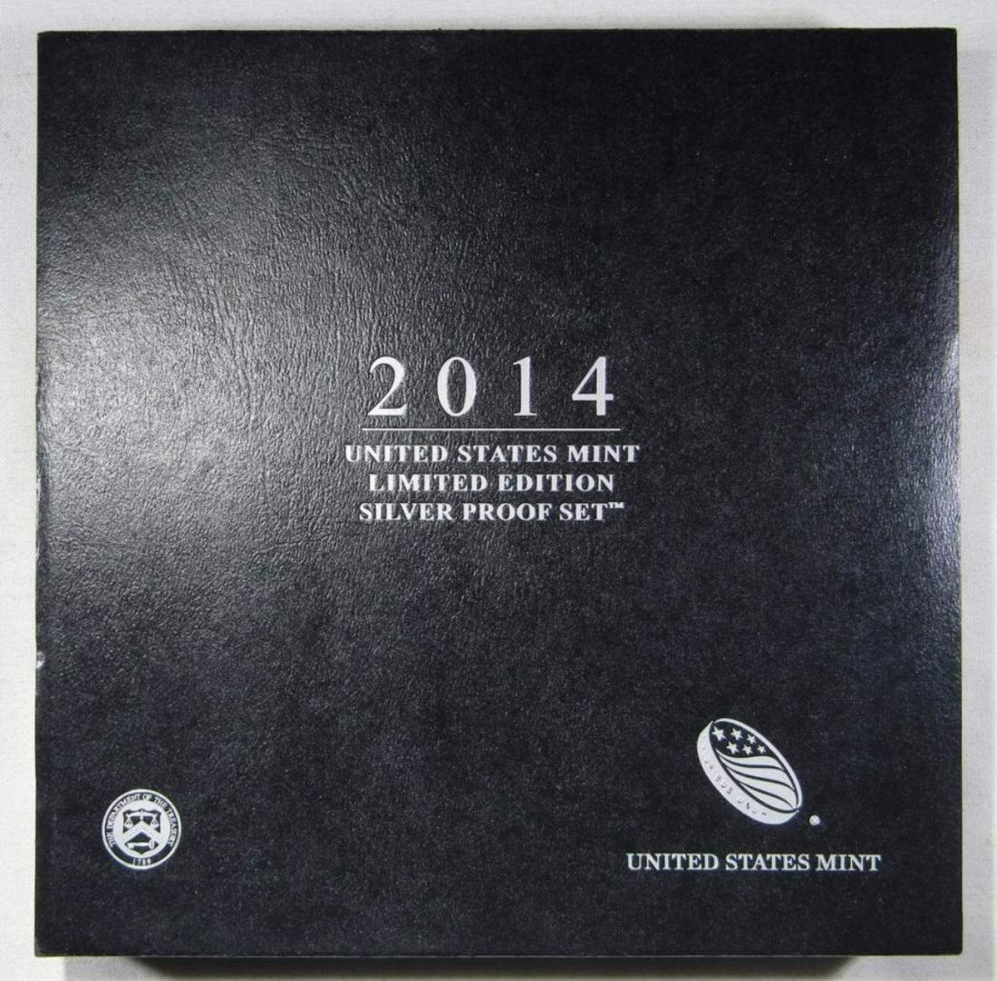 2014 LIMITED EDITION SILVER PROOF SET (1 of 4)