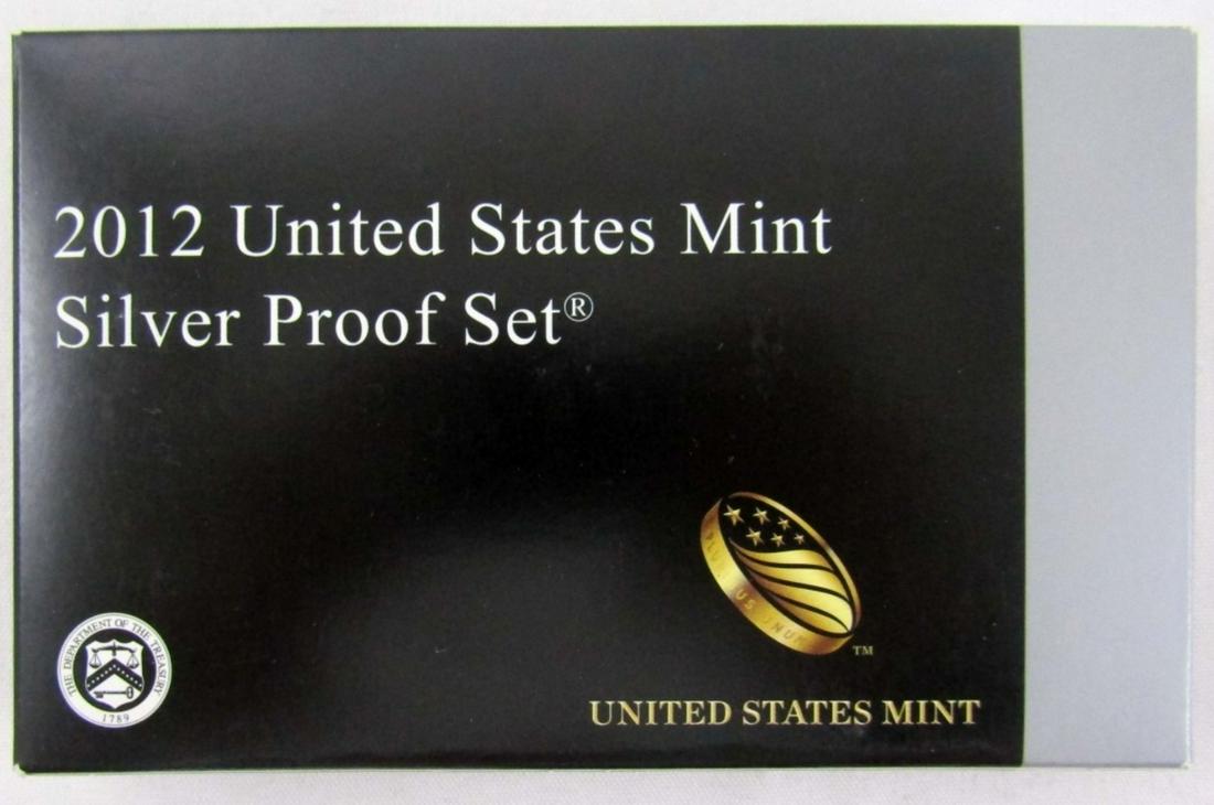 2012 U.S. MINT SILVER PROOF SET (1 of 2)