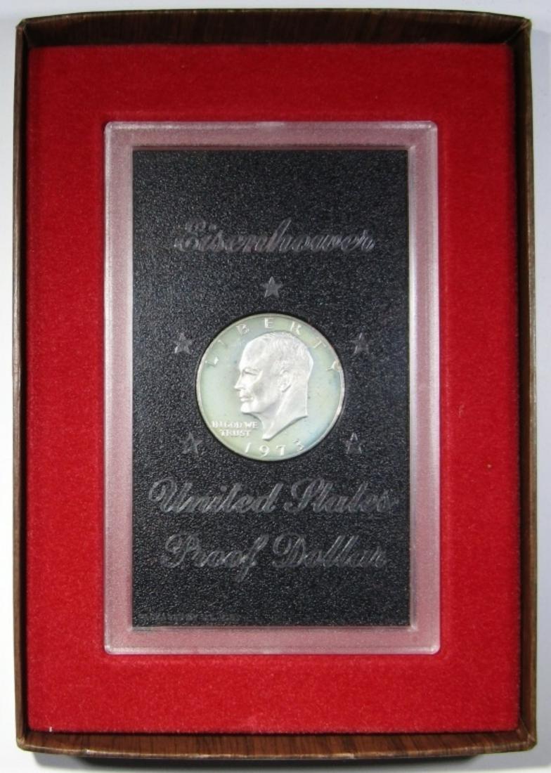 1973-S BROWN IKE IN OGP (1 of 5)