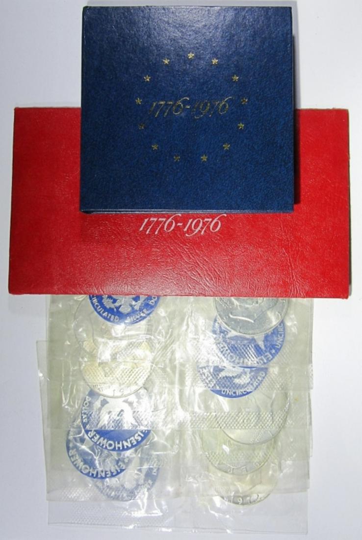 (8) U.S. MINT EISENHOWER DOLLAR SETS: (1 of 3)