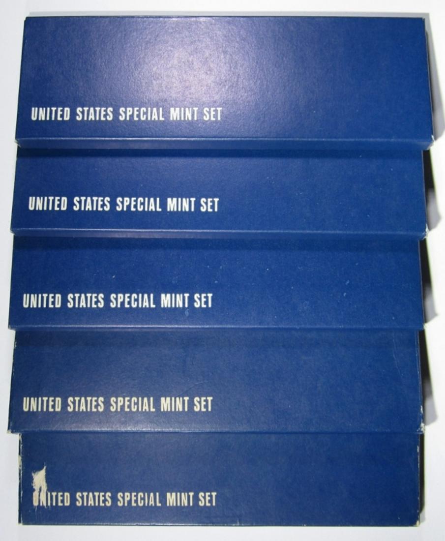 (5) 1966 U.S. SPECIAL MINT SETS (1 of 3)