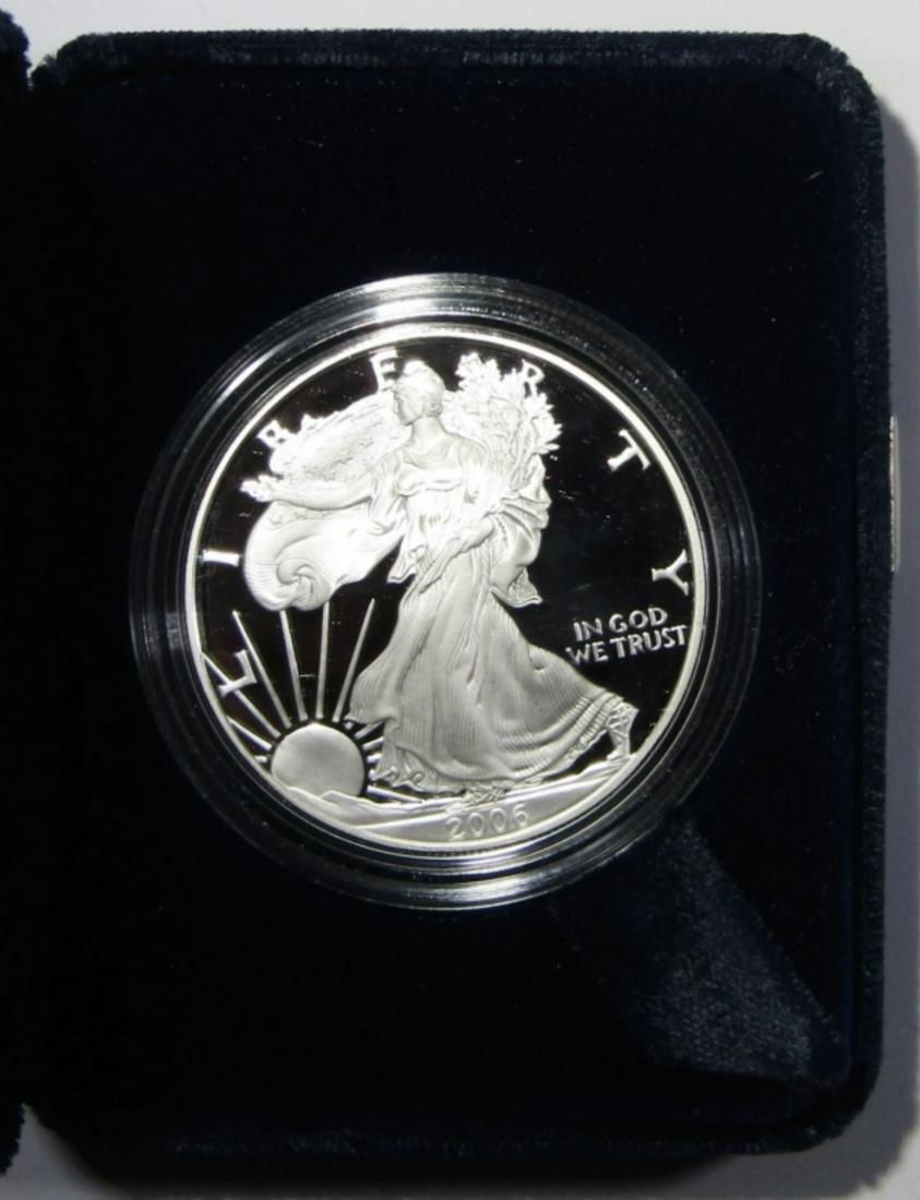 2006-W PROOF AMERICAN SILVER EAGLE (1 of 4)