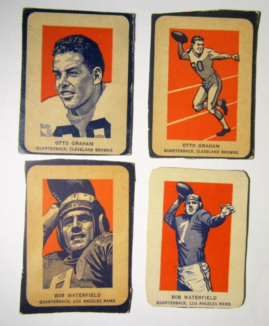 (4) 1952 WHEATIES FOOTBALL CARDS - ALL DIFFERENT (1 of 2)