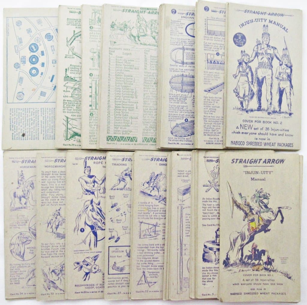 Lot of 93 Nabisco Straight Arrow Cards 1949-1951 (1 of 2)