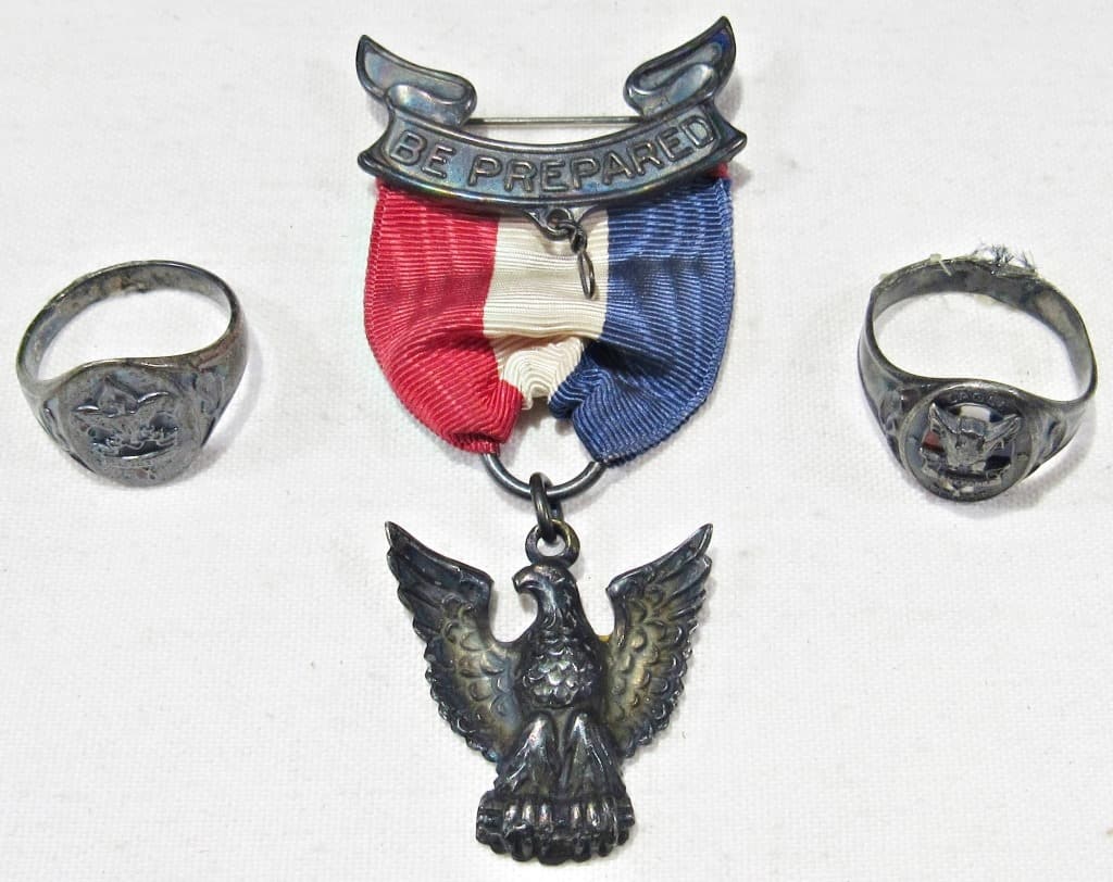 BOY SCOUT / EAGLE SCOUT LOT - BE PREPARED (1 of 4)