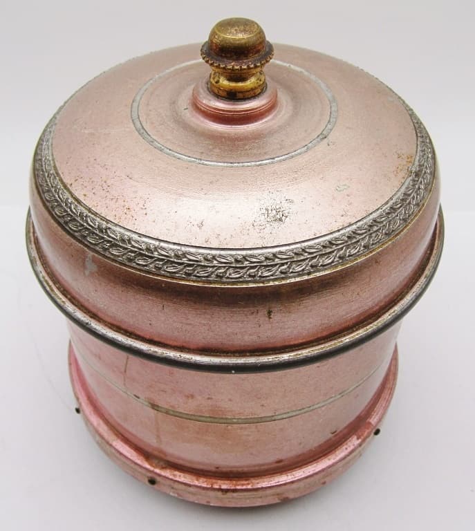 Vintage Powder Puff Trinket Music Box (1 of 6)