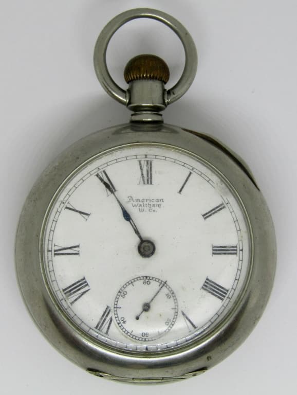 1891 WALTHAM 18 SIZE POCKET WATCH (1 of 5)