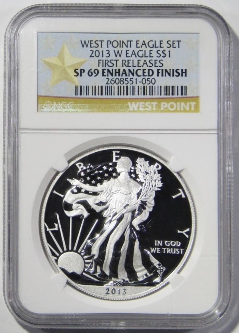 2013-W AMERICAN SILVER EAGLE NGC SP-69 (1 of 4)