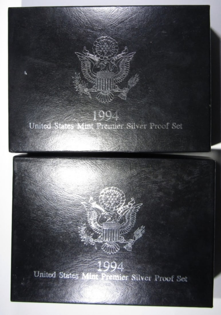 (2) 1994 PREMIER SILVER PROOF SETS (1 of 2)