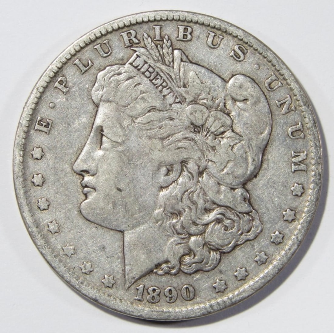 1890-O MORGAN DOLLAR F: TOP RATED AUCTION HOUSE
