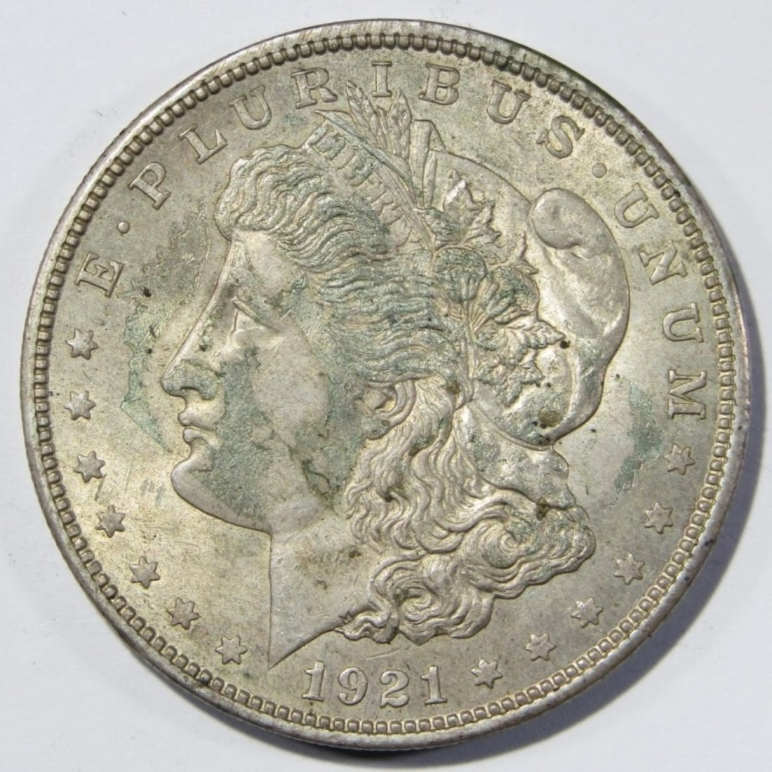 1921 MORGAN DOLLAR AU/BU (1 of 2)