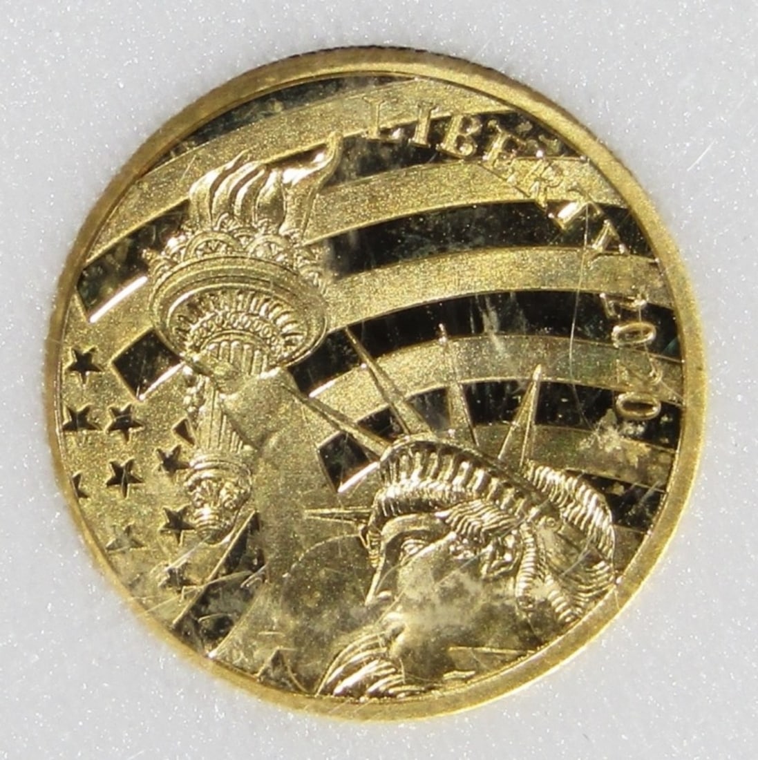 2020 $5 COOK ISLANDS 1/10 oz .24 GOLD (1 of 2)