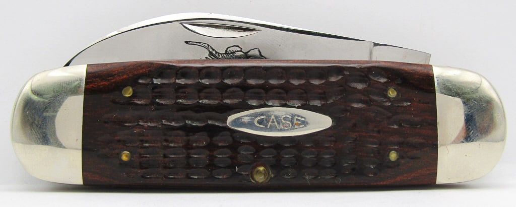 CaseXX USA 6250 3 Dot Elephant Toe Pocket Knife: Jigged Bone, Like New Pocket Knife!