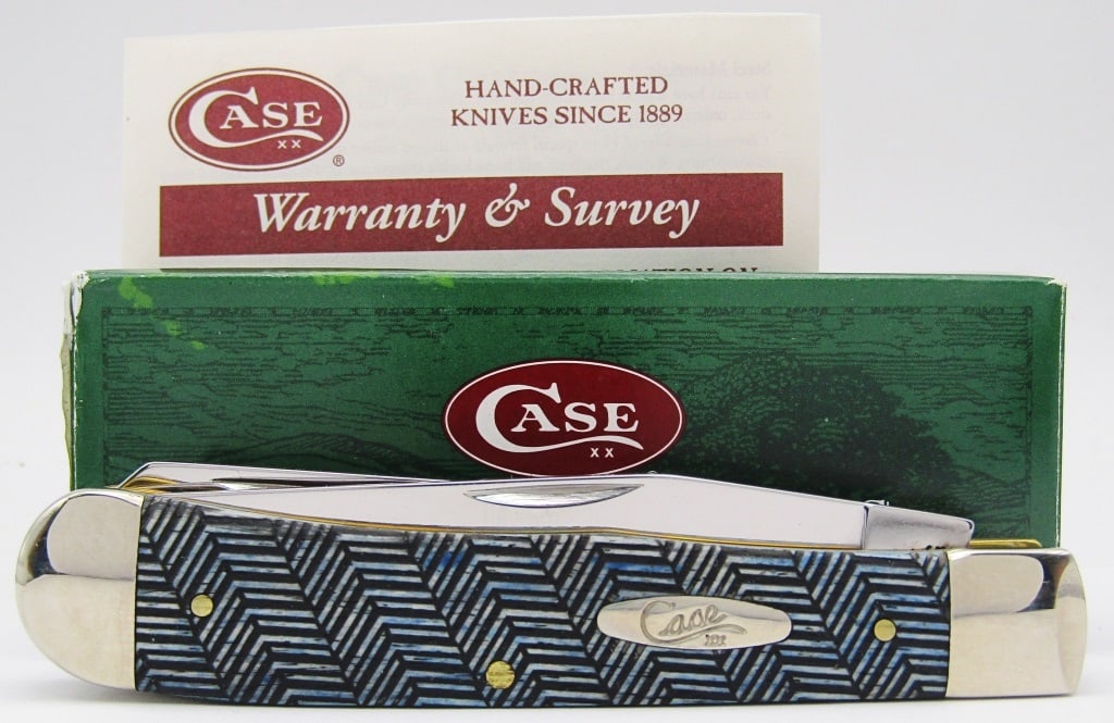 CaseXX 6254SS Herringbone Trapper Knife (1 of 7)