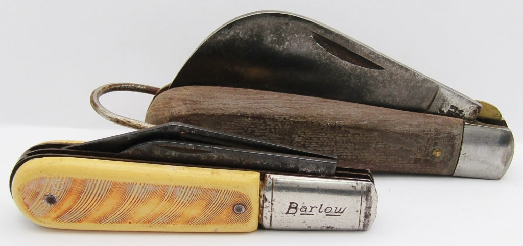 (2) Vintage Pocket Knives; Barlow Colonial 2 Blade (1 of 12)