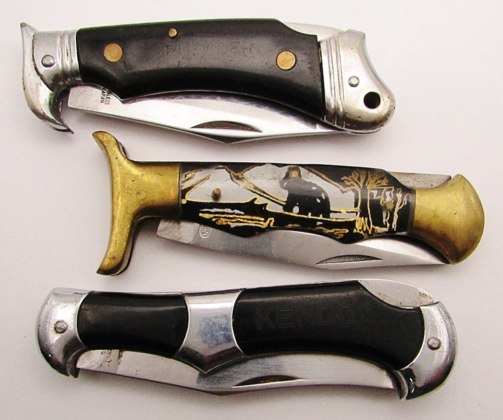 (3) Vintage Lockback Pocket Knives; (1 of 13)