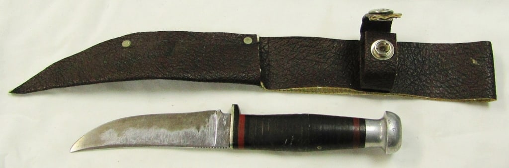 Vintage Case Fixed Blade Knife & Sheath (1 of 5)