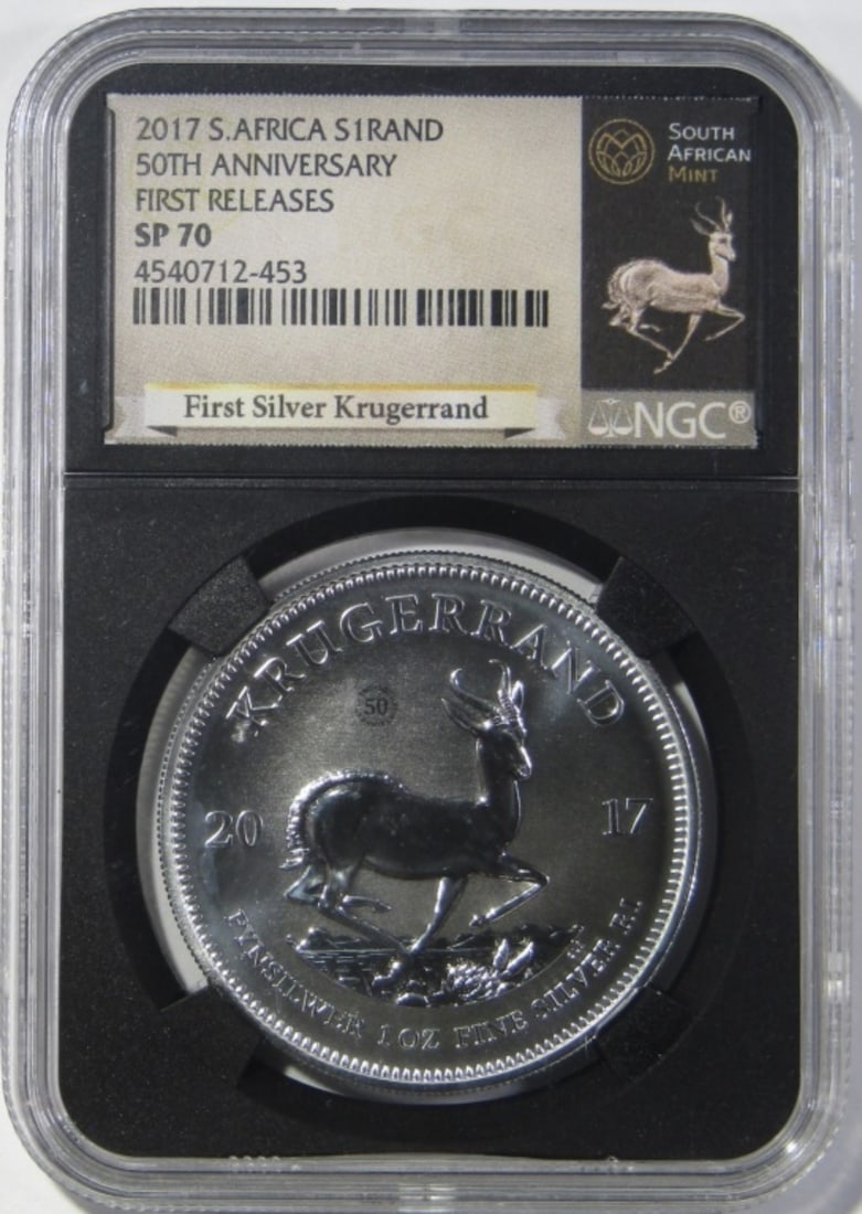 2017 S. AFRICA KRUGERRAND NGC SP-70 (1 of 4)
