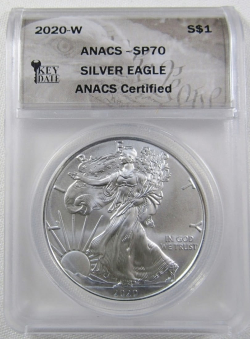 2020-W SILVER EAGLE ANACS SP-70 (1 of 4)