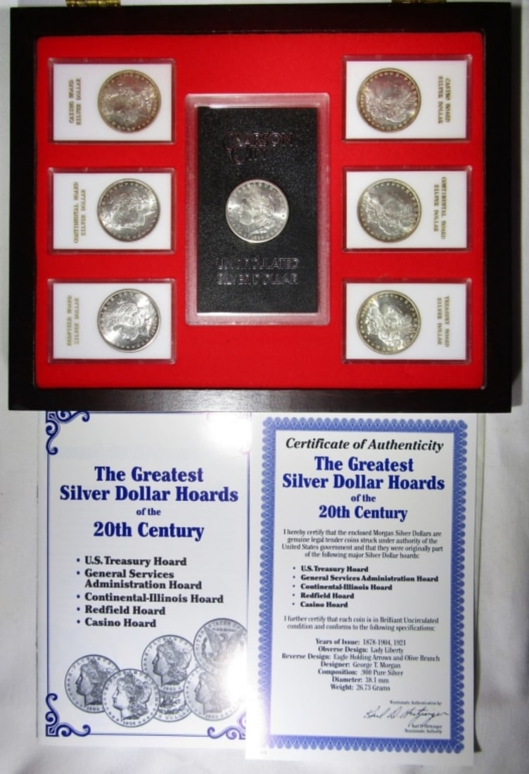 (7) BU MORGAN DOLLARS- GREATEST HOARDS (1 of 18)