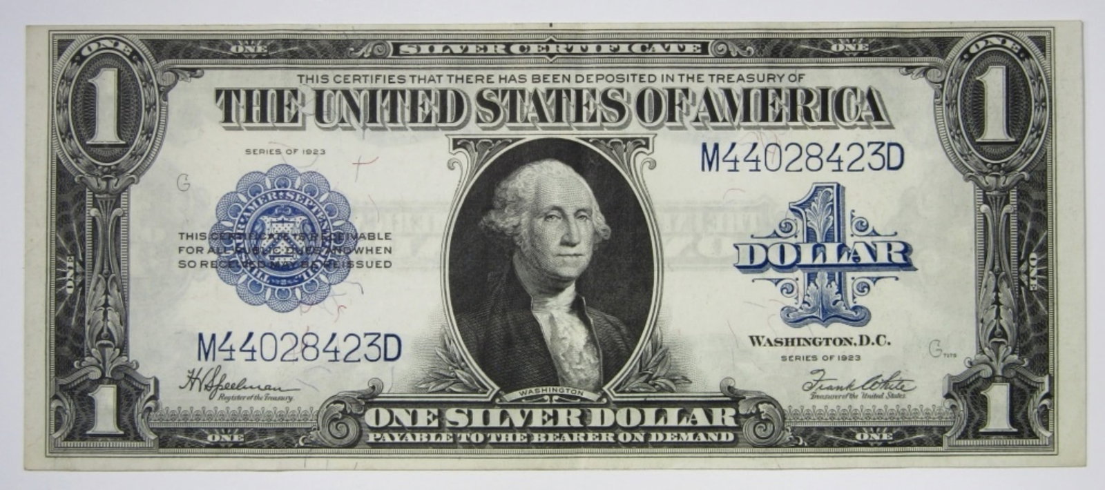 1923 $1 SILVER CERTIFICATE (1 of 2)