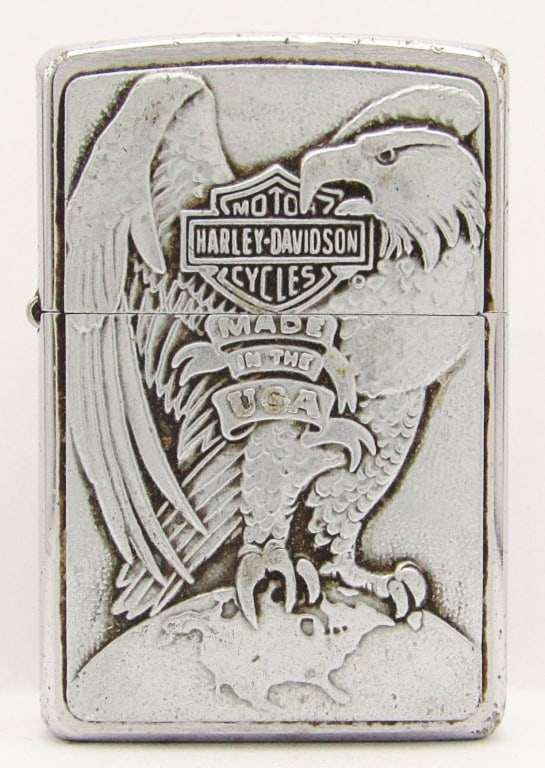 2003 Harley Davidson "Made in the USA" Zippo: Used Condition.