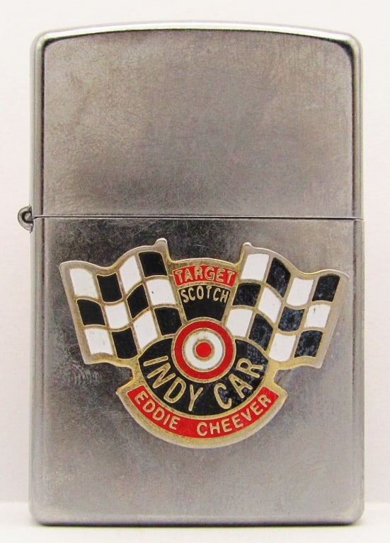 2015 Indy Car Target Scotch Eddie Cheever Zippo: Sealed Zippo Lighter.