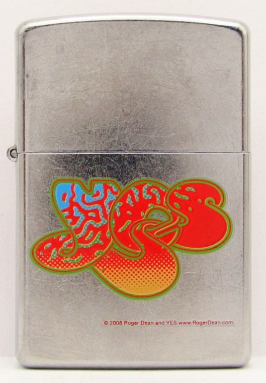 2008 SEALED Roger Dean YES Zippo Lighter: New & Sealed.