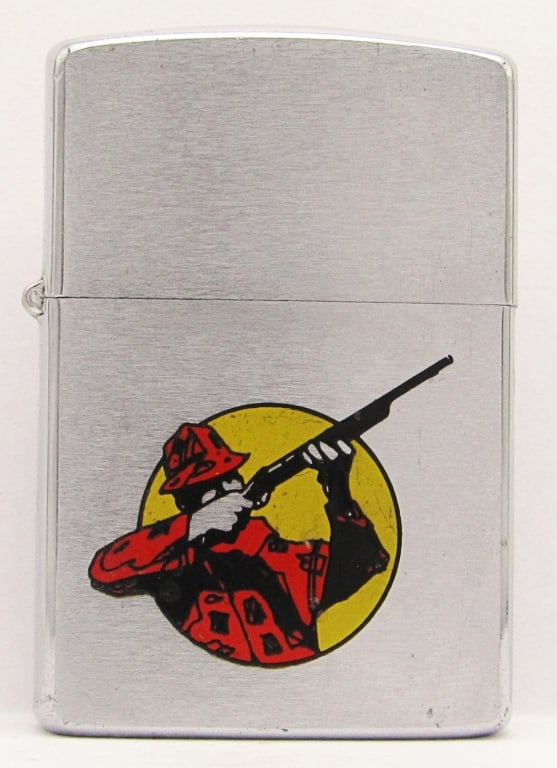 1992 Sports Series Hunter Zippo Lighter: Used Condition.