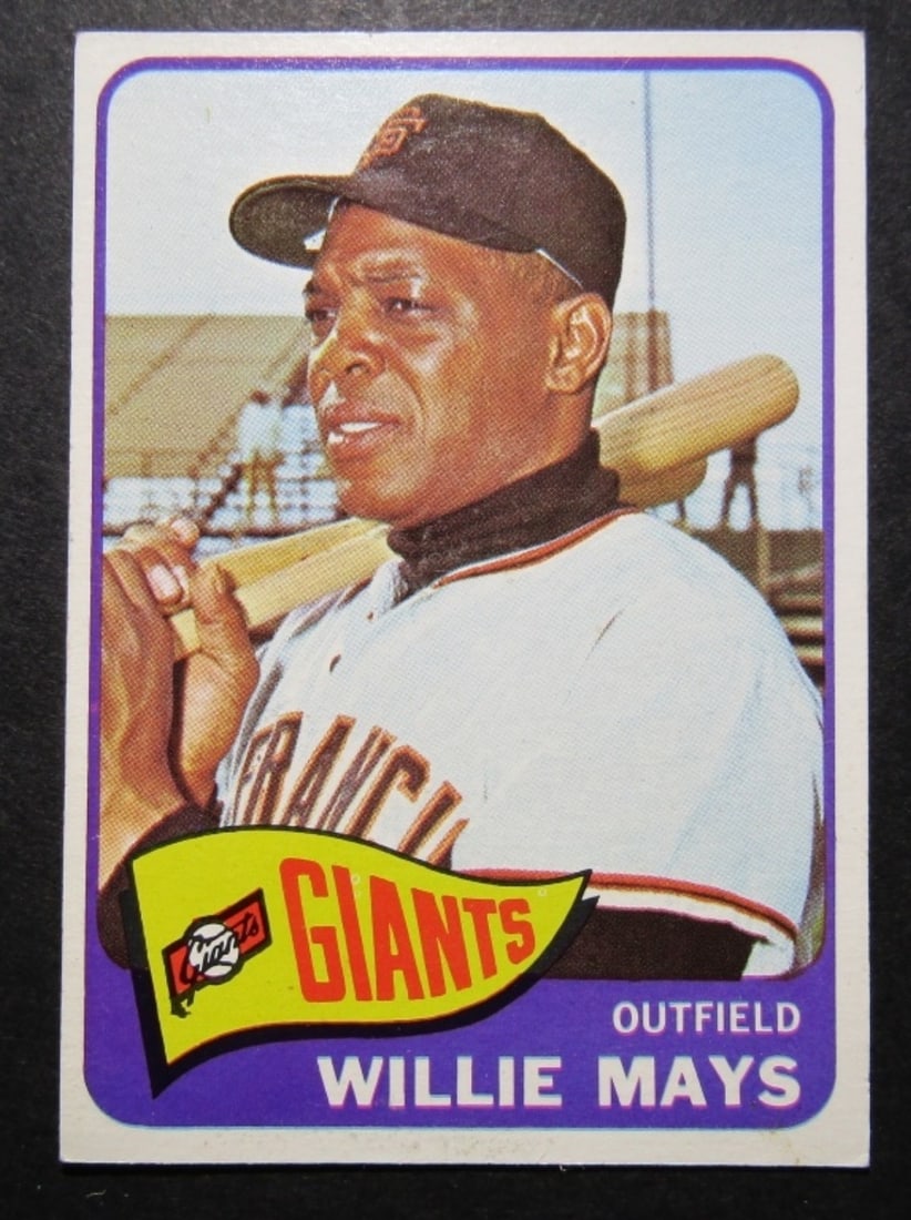 1965 TOPPS #250 WILLIE MAYS EX (1 of 2)