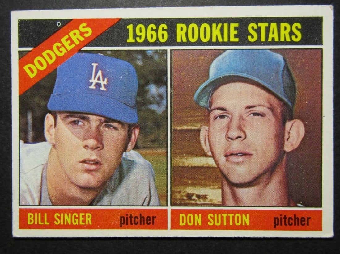 1966 TOPPS #288 DON SUTTON ROOKIE: VGEX+ NICE COLOR & GLOSS