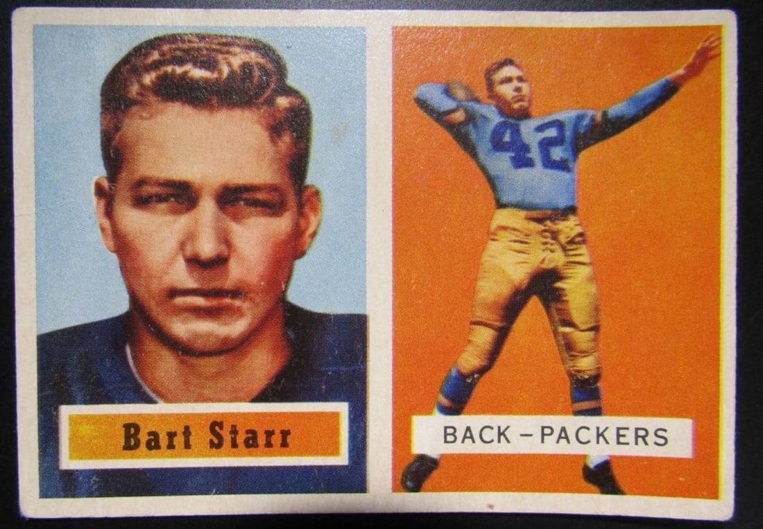 1957 TOPPS #119 BART STARR ROOKIE (1 of 2)