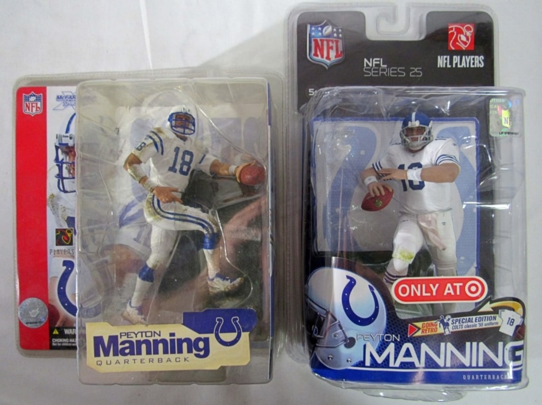 (2)2002 & 2010 MCFARLANE COLTS FIGURINES (1 of 7)