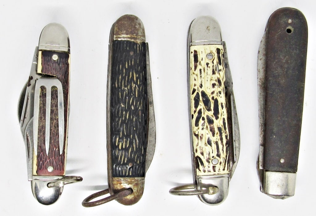 (4) Vintage Imperial/Colonial Pocket Knives (1 of 6)