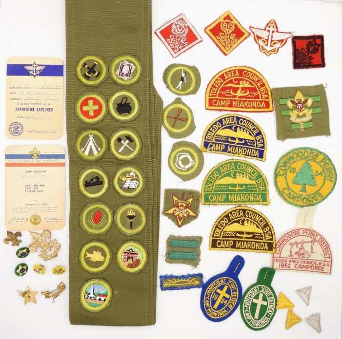 HUGE BOY SCOUTS of AMERICA LOT (1 of 7)