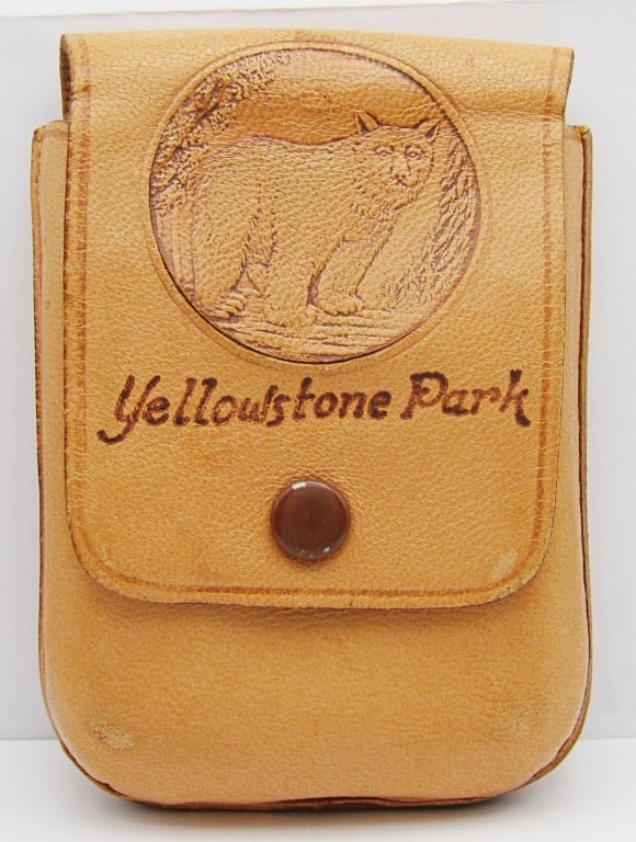 Yellowstone Park Genuine Leather Holder Case (1 of 5)